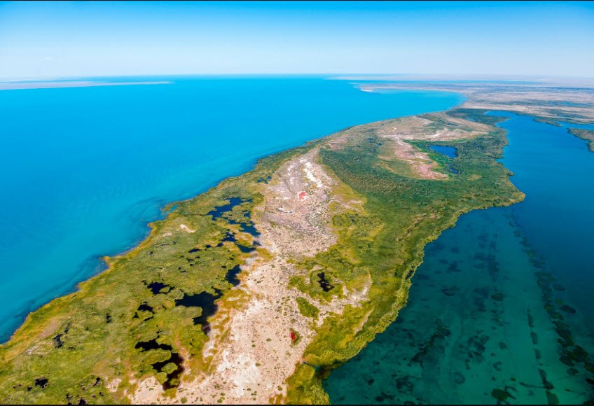 Lake Balkhash, Balkhash, Karaganda Region, Kazakhstan